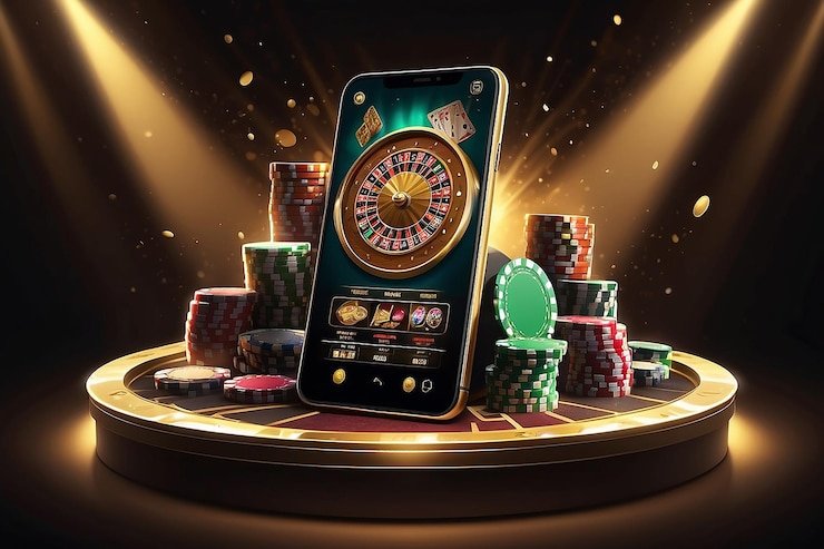 Antarmuka aplikasi mobile liontoto menampilkan permainan slot dan live casino